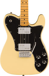 Tel shape electric guitar Fender Vintera II '70s Telecaster Deluxe with Tremolo (MEX, MN) - Vintage white