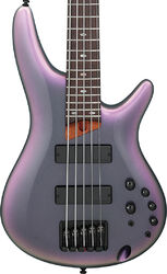 Solid body electric bass Ibanez SR505E BAB Standard 5-String - Black aurora burst